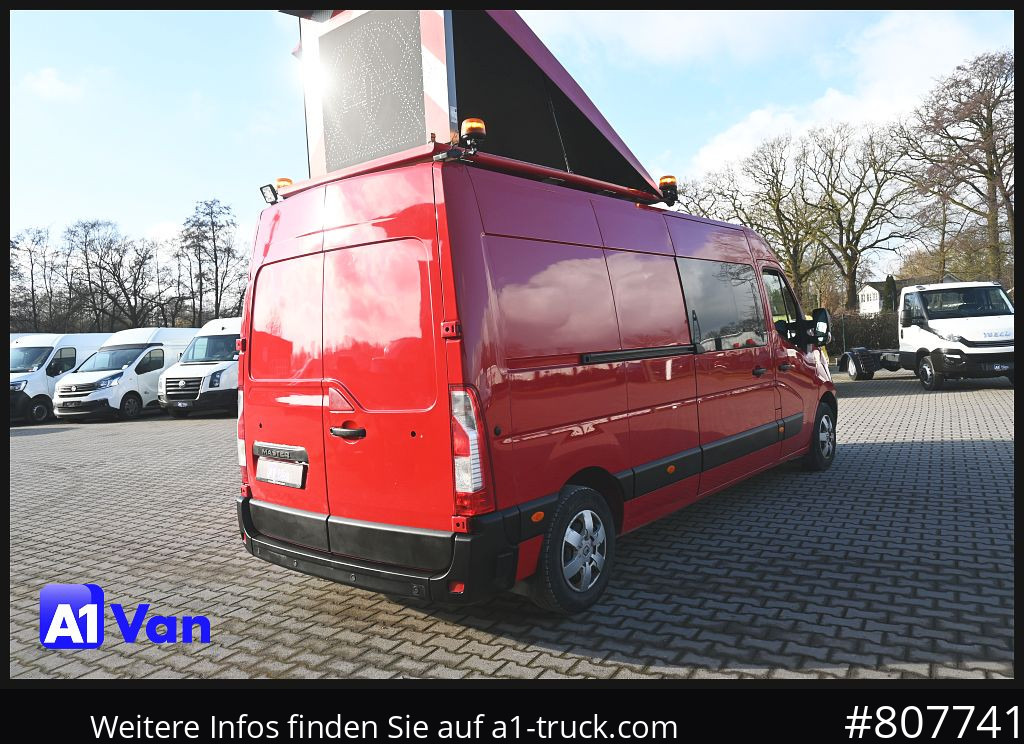 Camper van RENAULT Master 170 DCI, BF3 Begleitfahrzeug, Klima, RFK, Navi: picture 9