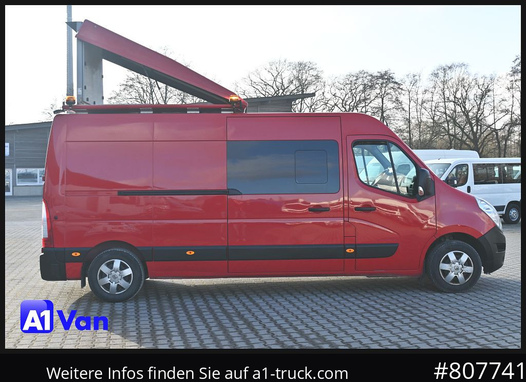 Camper van RENAULT Master 170 DCI, BF3 Begleitfahrzeug, Klima, RFK, Navi: picture 8