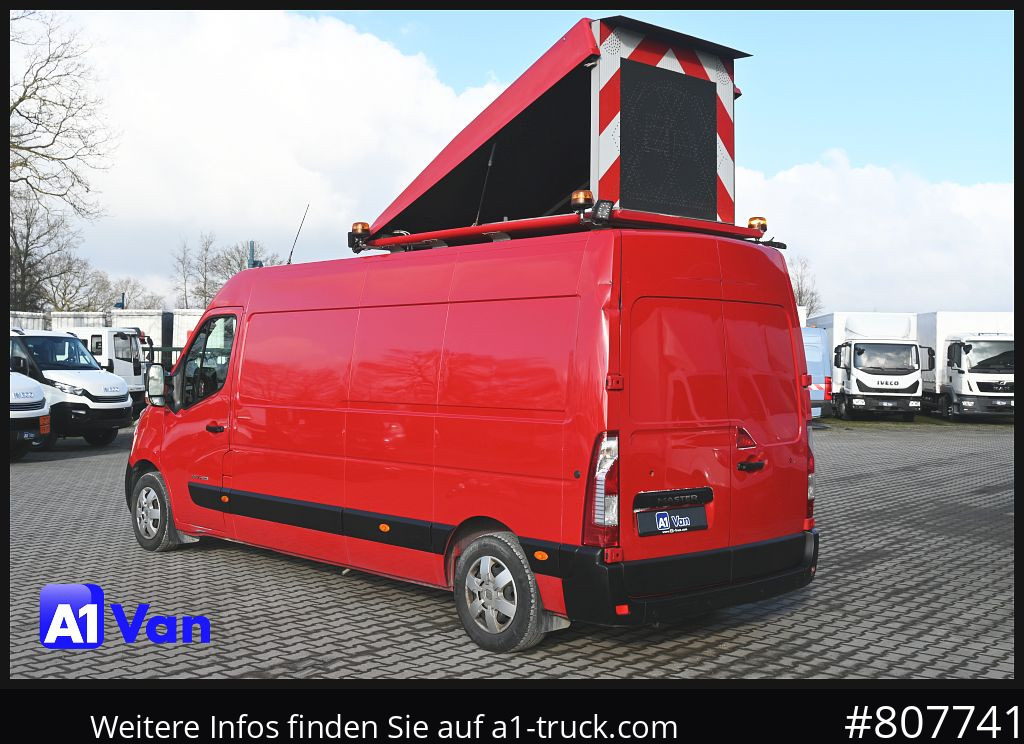 Camper van RENAULT Master 170 DCI, BF3 Begleitfahrzeug, Klima, RFK, Navi: picture 11