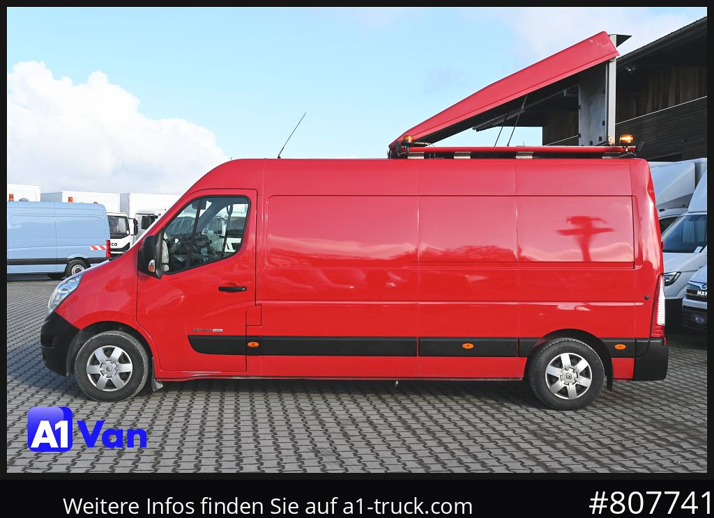 Camper van RENAULT Master 170 DCI, BF3 Begleitfahrzeug, Klima, RFK, Navi: picture 12