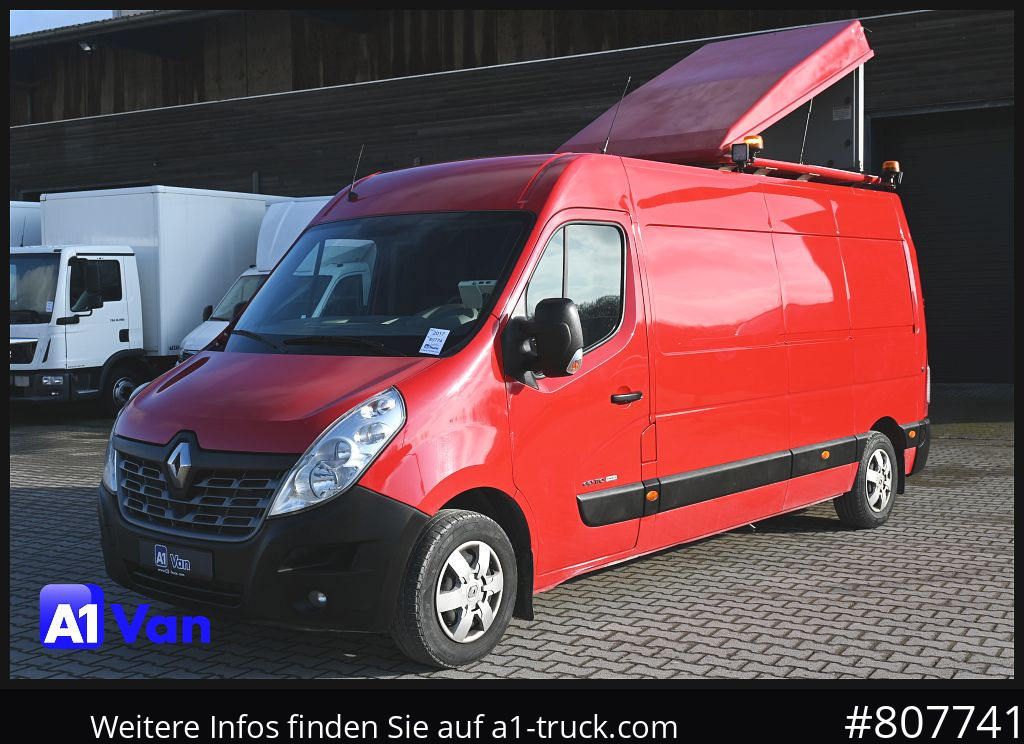 Camper van RENAULT Master 170 DCI, BF3 Begleitfahrzeug, Klima, RFK, Navi: picture 13