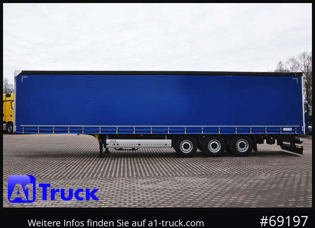 Curtainsider semi-trailer SCHMITZ S01, Tautliner, neue Plane, 1 Vorbesitzer,: picture 13