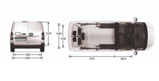 Panel van Fiat Scudo Scudo (L2) M BlueDHi 120 6-Gang, Exportpreis: picture 11