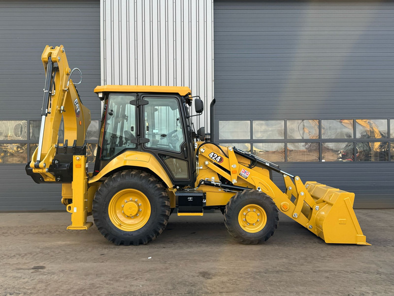 New Backhoe loader Caterpillar 424 - 4WD / AC: picture 11