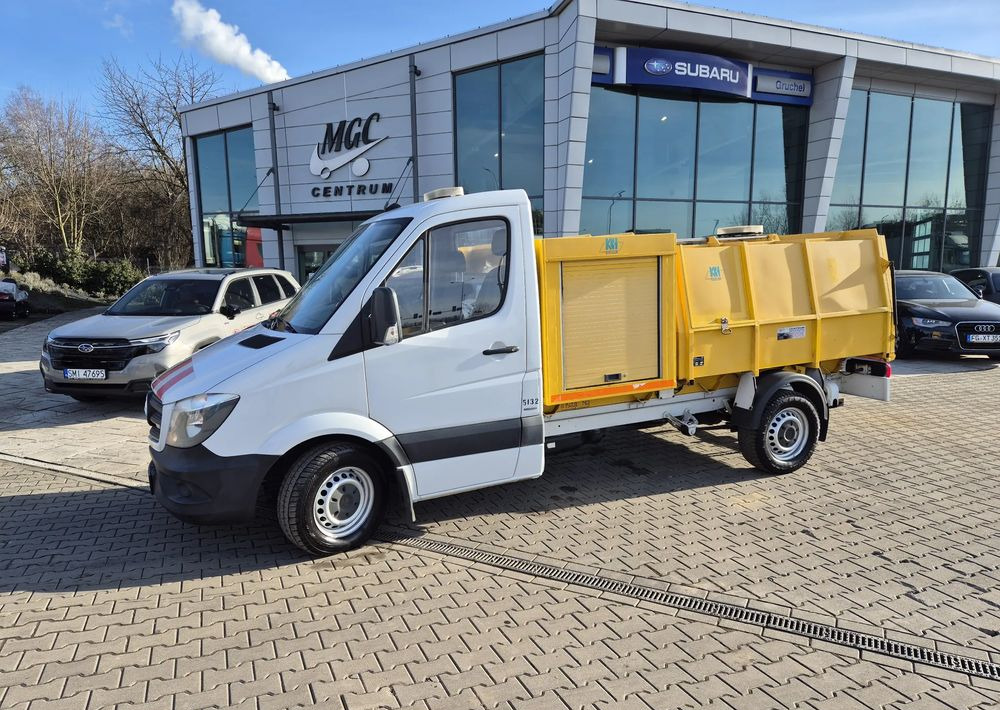 Garbage truck Mercedes-Benz Sprinter 316 CDi Automat / ŚMIECIARKA / ZGNIATARKA / WEBASTO / BEZWYPADKOWY / 1WŁ!: picture 10