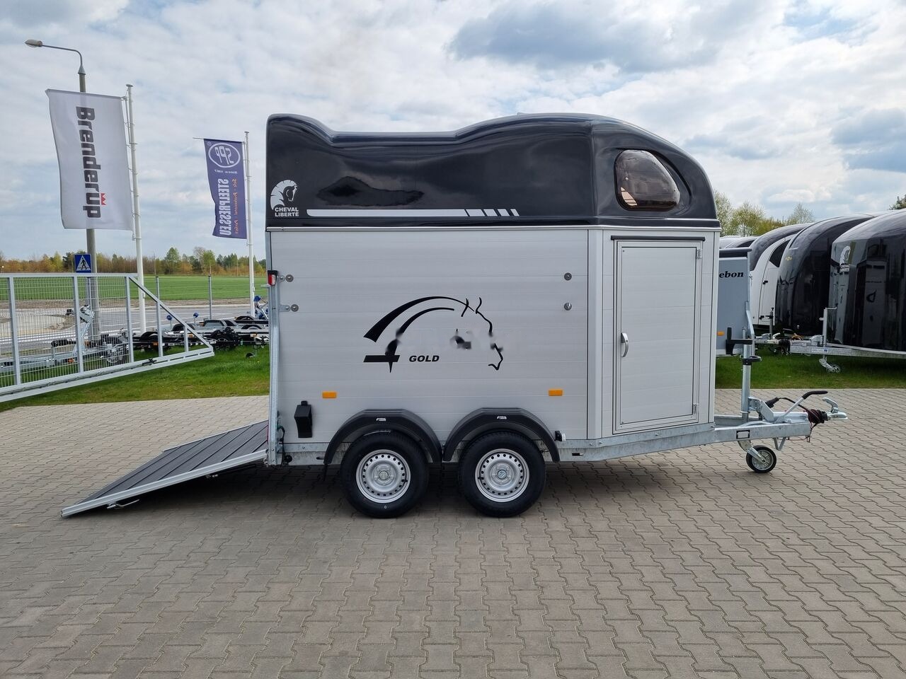 New Horse trailer Cheval Liberté Gold First Alu for two horses with tack room 2000 kg GVW trailer: picture 34