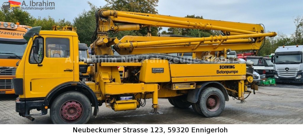 Mixer pump truck Mercedes-Benz LK 1617, Schwing Betonpumpe, Oldtimer: picture 7