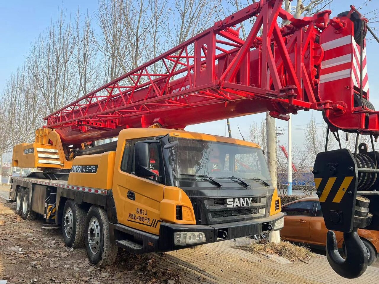 Mobile crane Sany STC750 STC750T STC800 50T 70T 75T 80T 50ton 70ton 80ton 75ton: picture 8