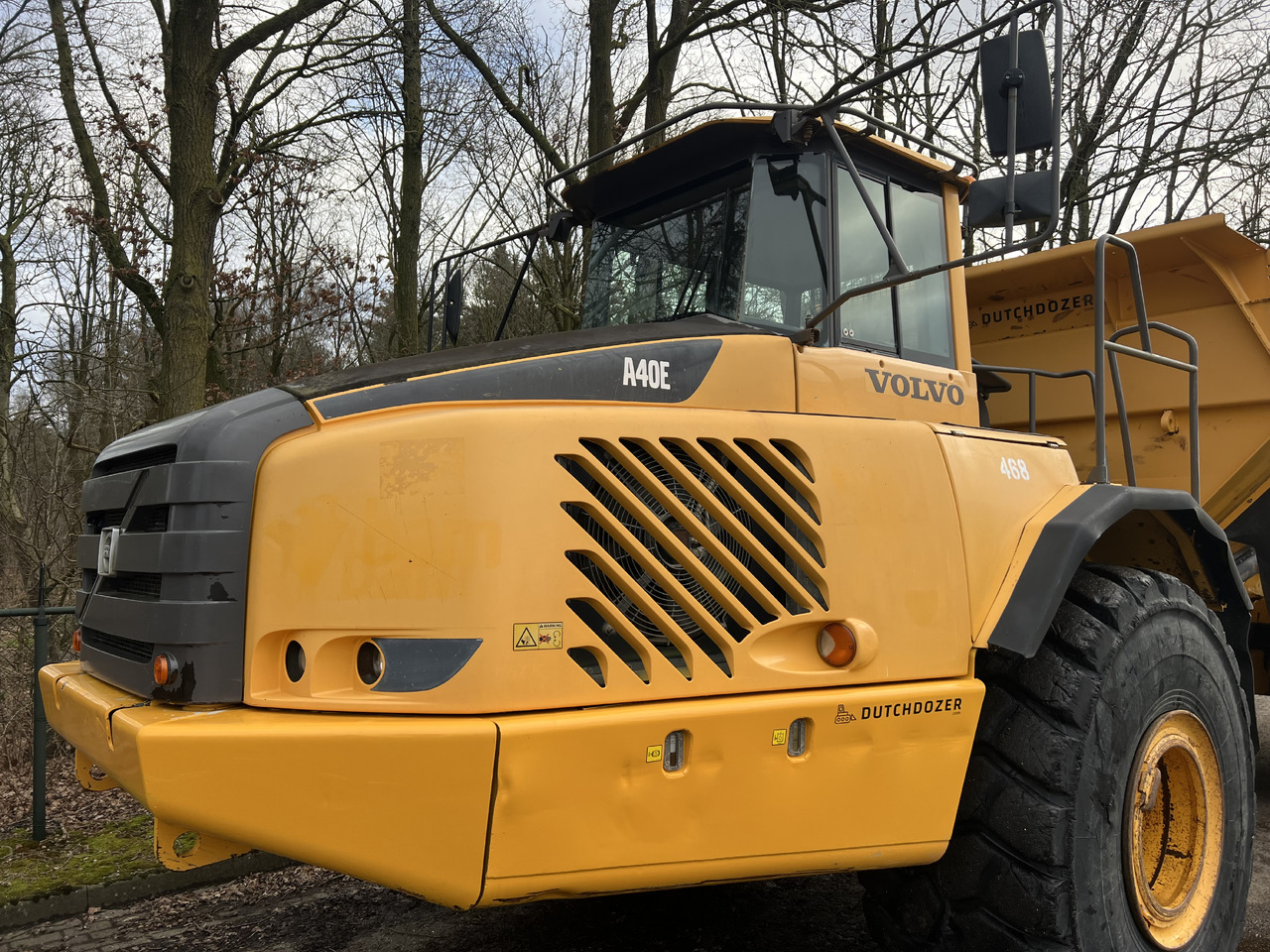 Articulated dumper Volvo A40E: picture 48