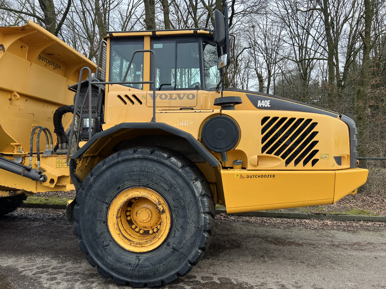 Articulated dumper Volvo A40E: picture 46