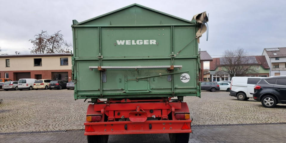 Farm tipping trailer/ Dumper Przyczepa transportowa Welger Welger DK 240 Kipper Przyczepa, wywrotka 3 s…: picture 6