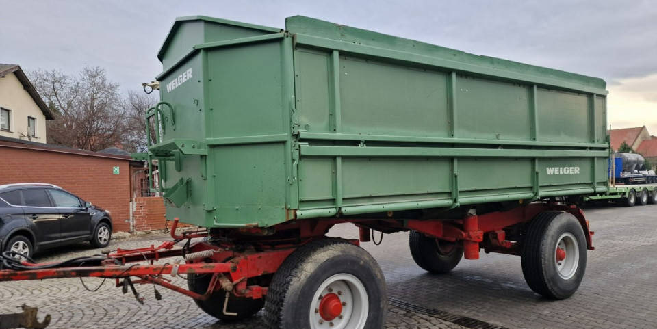 Farm tipping trailer/ Dumper Przyczepa transportowa Welger Welger DK 240 Kipper Przyczepa, wywrotka 3 s…: picture 9