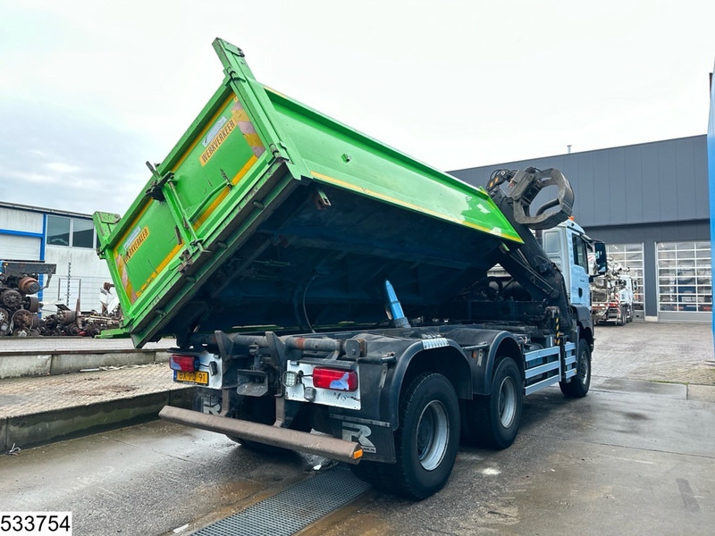 Tipper, Crane truck MAN TGS 33 480 6x6, Epsilon Palfinger: picture 14