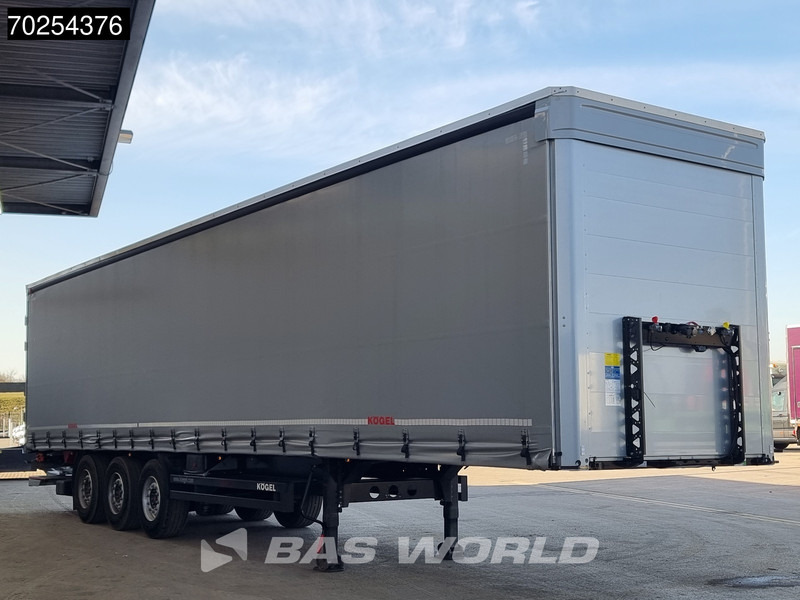 New Curtainsider semi-trailer Kögel S24-1 3 axles NEW-UNUSED Tailgate Liftachse Edscha LBW: picture 8