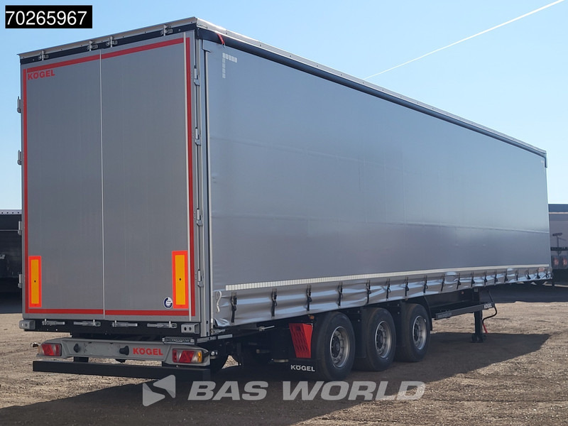 New Curtainsider semi-trailer Kögel S24-1 Nieuw! MEGA Hubdach Liftachse Lifting Roof: picture 6