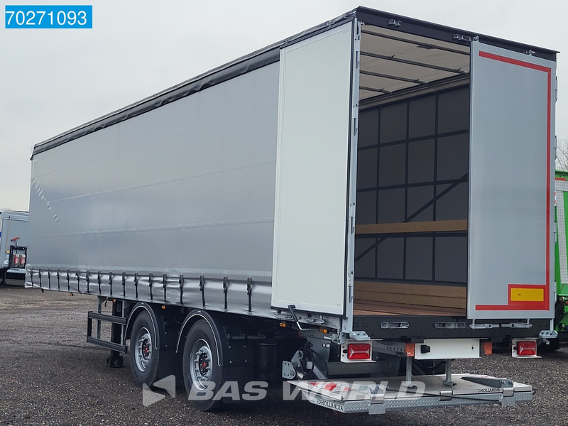 New Curtainsider semi-trailer SYSTEM TRAILERS LPRS18 NEW Tailgate Lenkachse Hartholz-Bodenn: picture 9