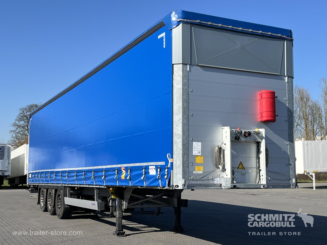 Curtainsider semi-trailer SCHMITZ Auflieger Curtainsider Mega: picture 12