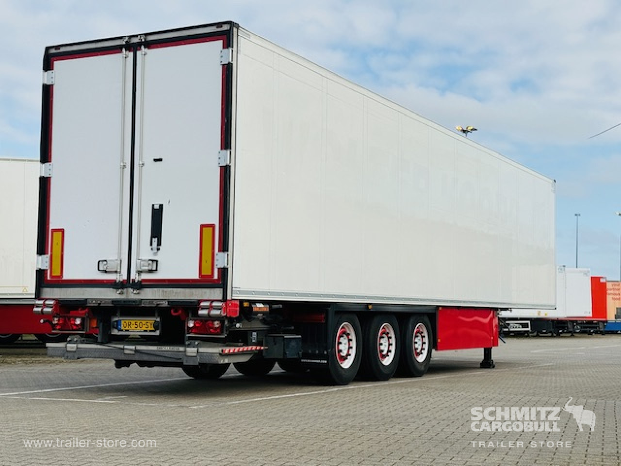 Isothermal semi-trailer SCHMITZ Oplegger Vries Standard: picture 8