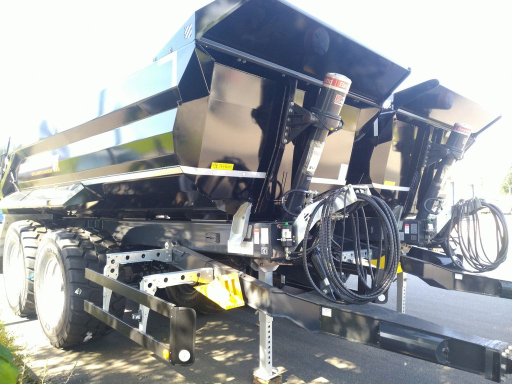 New Tipper trailer SCHWARZMÜLLER TP22 ERDMULDE 13,5m3 NOKIAN CT NEU: picture 17