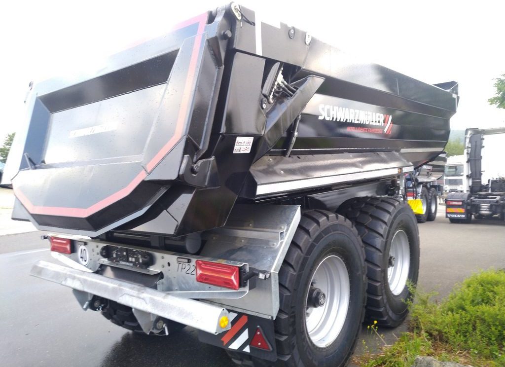 New Tipper trailer SCHWARZMÜLLER TP22 ERDMULDE 13,5m3 NOKIAN CT NEU: picture 26