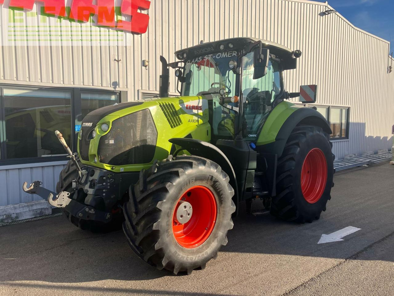 Farm tractor CLAAS axion 810 cmatic s5 CMATIC: picture 9