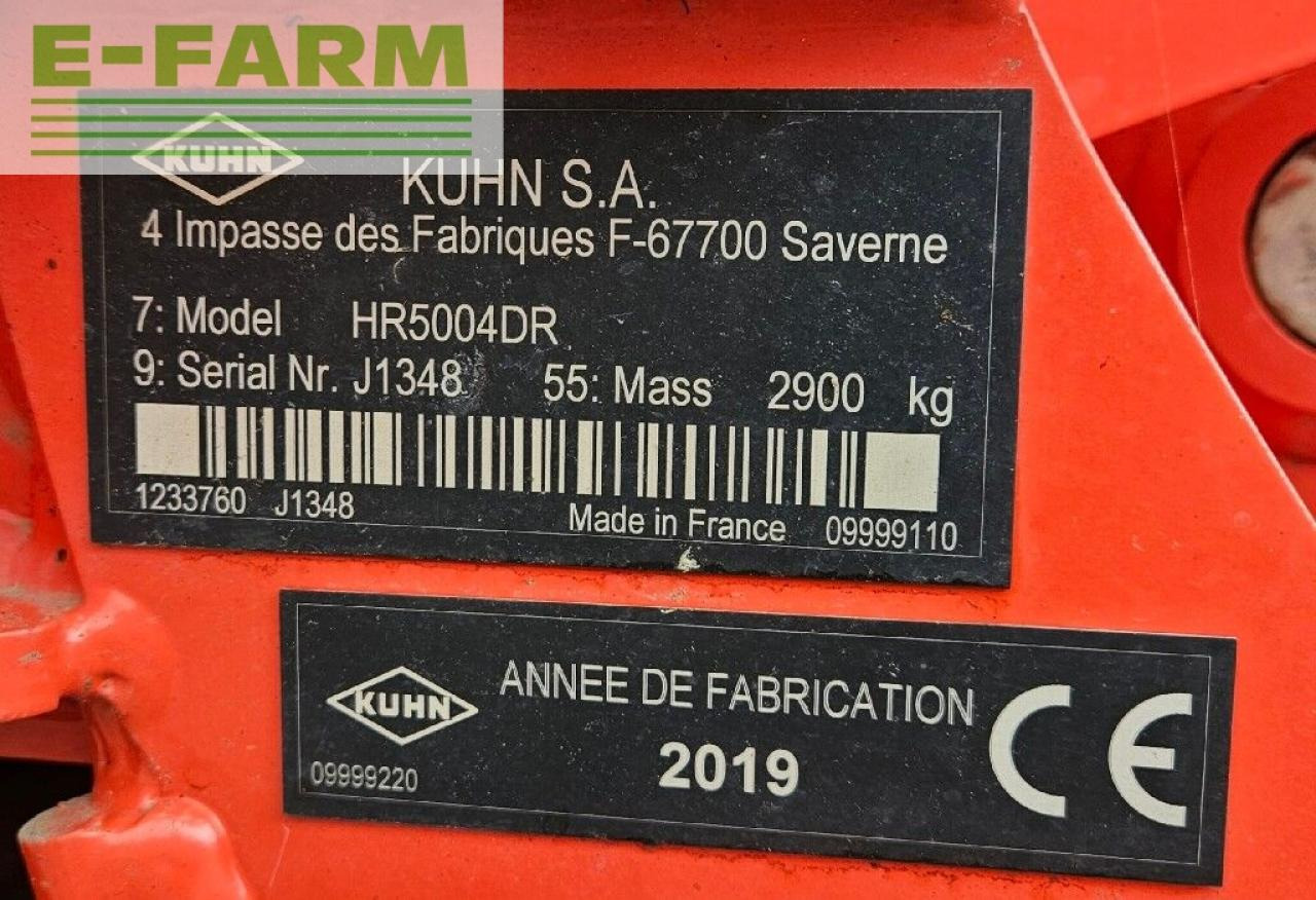 Combine seed drill Kuhn hr5004dr+btfr5000-40dd+tf1512: picture 14