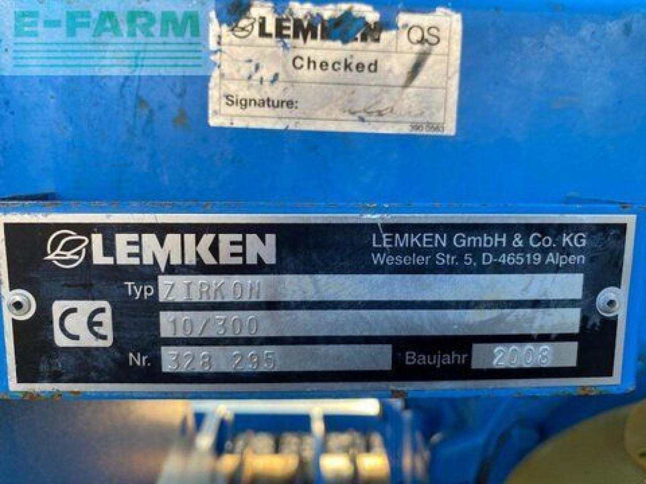 Seed drill Lemken saphir 7/300: picture 11