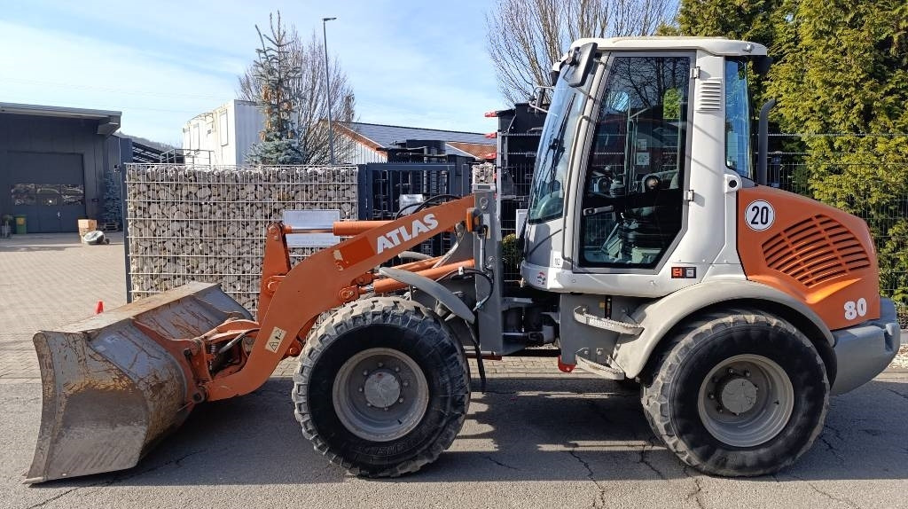 Wheel loader Atlas AR 80 Radlader, Schnellwechsler, Zusatzhydraulik: picture 17