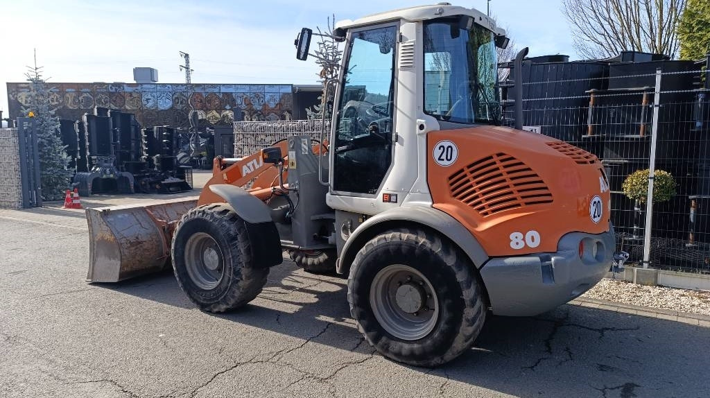 Wheel loader Atlas AR 80 Radlader, Schnellwechsler, Zusatzhydraulik: picture 14