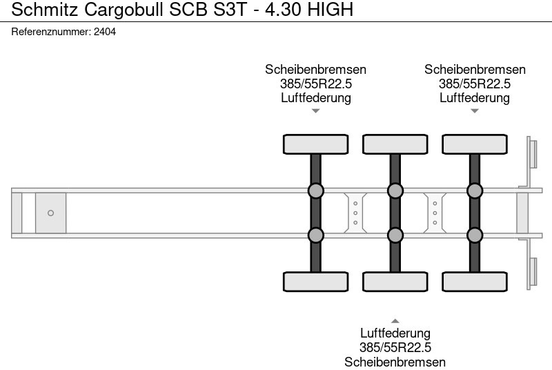 Curtainsider semi-trailer Schmitz Cargobull SCB S3T - 4.30 HIGH: picture 16