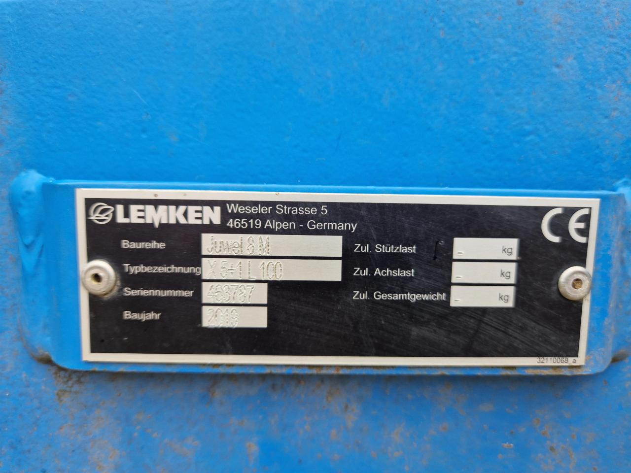 Lease a Lemken Juwel 8 M X 5+1 Lemken Juwel 8 M X 5+1: picture 17