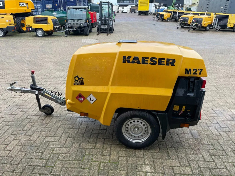 Air compressor Kaeser M27 Kubota 2,7 m3 / min 7 Bar 18 kW Mobiele Silent Diesel Compressor: picture 11