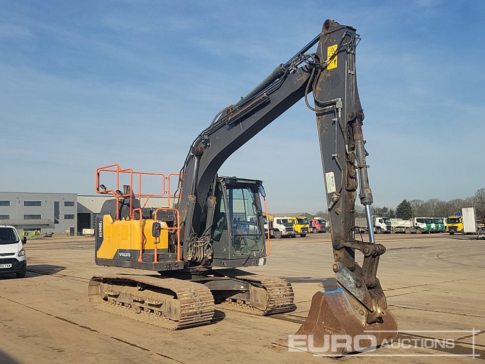 Crawler excavator 2018 Volvo EC140EL: picture 7