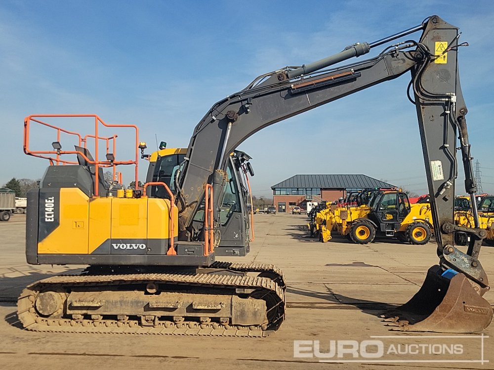 Crawler excavator 2018 Volvo EC140EL: picture 6