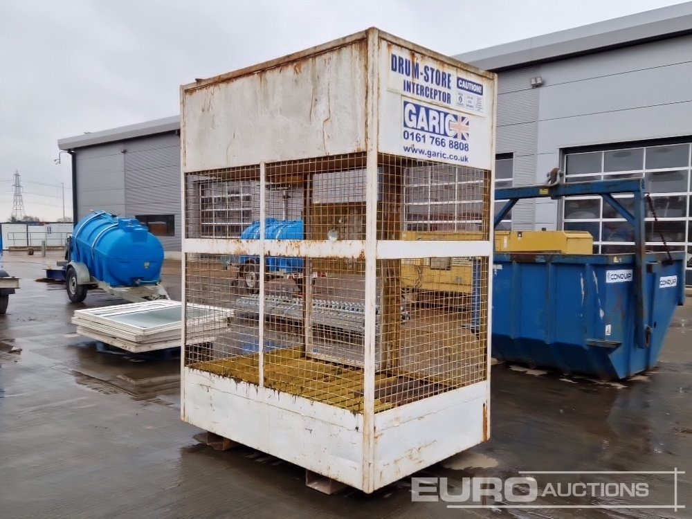 Construction equipment Fuel Safe COSSH Storage Cage: picture 7