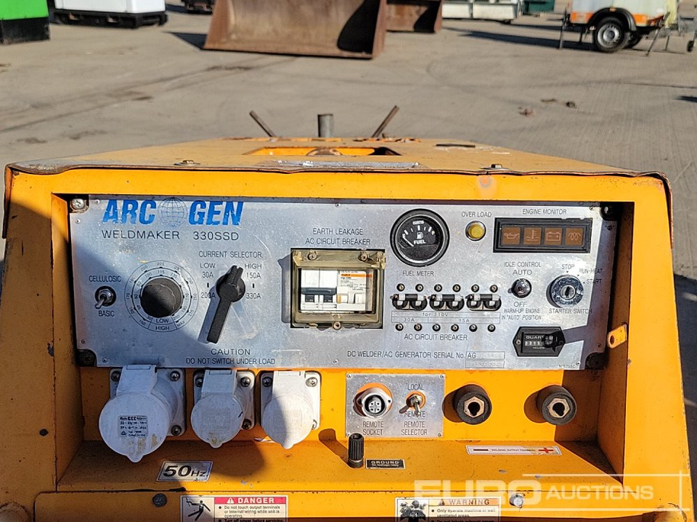 Generator set Single Axle Welder Generator, 3 Cylinder Engine: picture 13