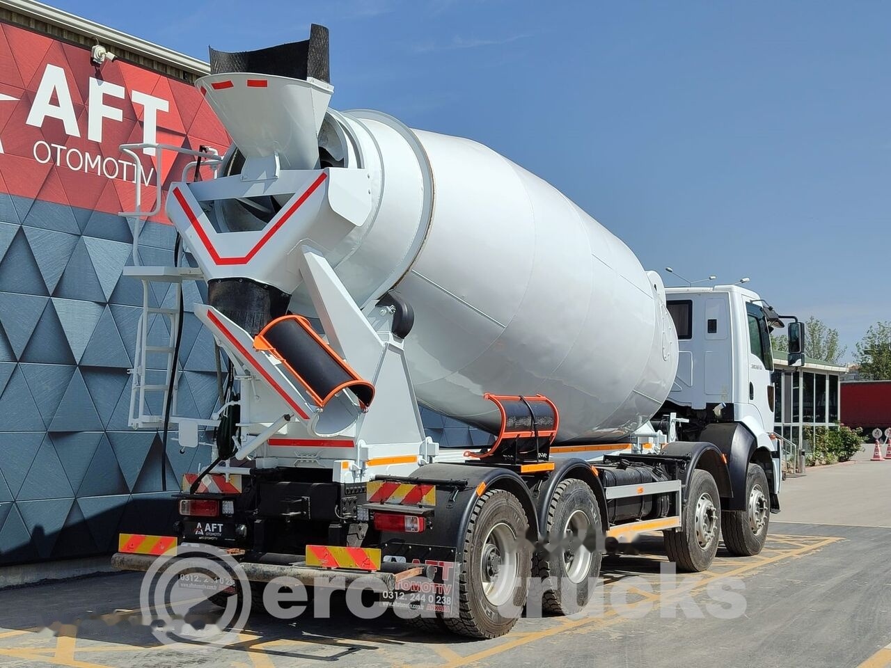 Lease a Ford 2011 CARGO 3936M E5 AC 8X4 12m³ CONCRETE MIXER Ford 2011 CARGO 3936M E5 AC 8X4 12m³ CONCRETE MIXER: picture 8